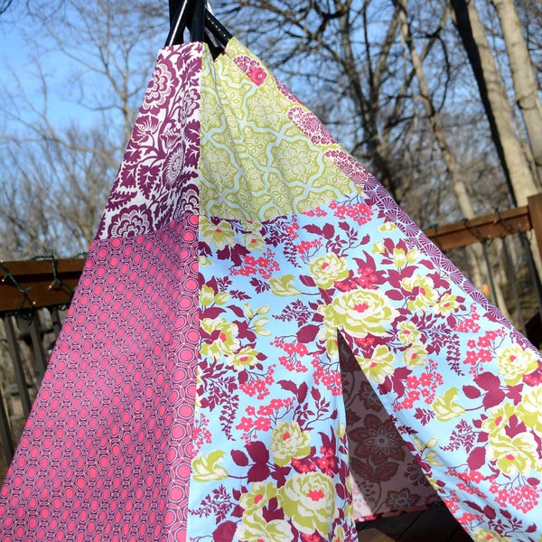 Child Toddler Kid's Play Teepee/Tent Hideaway in Heirloom by Joel Dewberry for Free Spirit