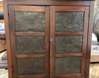 Antique Kitchen Safe Etsy