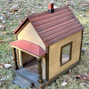 Antique Folk Art House, Circa 1920-30