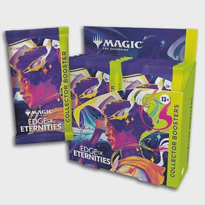 Caja de coleccionista premium Edge of Eternities – TCG sellado de fábrica – Edición limitada (12 sobres)