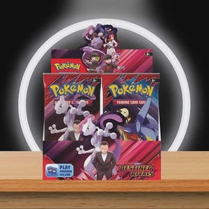 Scarlet & Violet: Destined Rivals-boosterbox – Verzegelde Pokémon TCG – Engelse editie (36 pakketten)