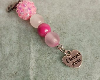 Zipper pull or purse charm