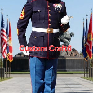 how to put usmc dress blues belt together Marine Corps Duty Buckle: Waistplate 24k Gold Plated