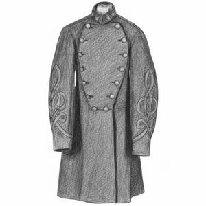 handmade Satch  US civil war uniform, digital download
