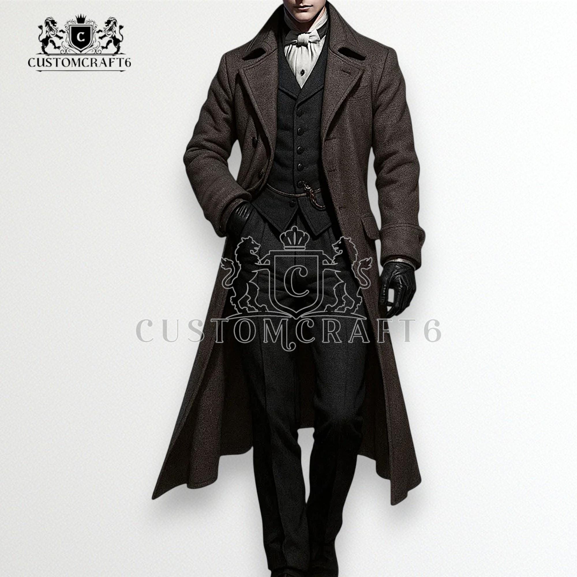 Mens chesterfield coat - Etsy 日本