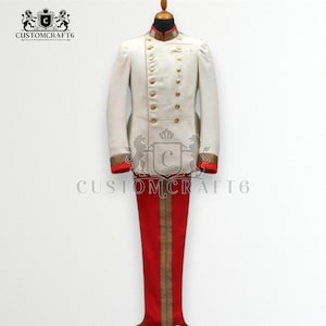 Uniforme de gala de mariscal de campo austriaco, atuendo alemán del emperador Francisco José I.