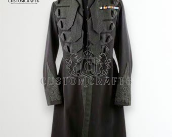 1915 British Army Wool Frock Coat Royal Military Reenactment Jacket
