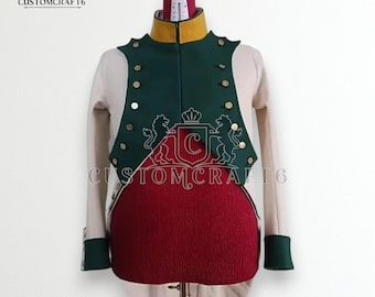 Casaco de Infantaria Joseph Napoleon feito à mão – Uniforme para reconstituição histórica. ENVIO RÁPIDO.