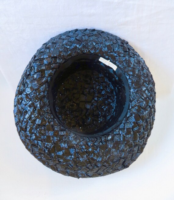 Rani Braided Raffia Open-Crown Boater main image 1