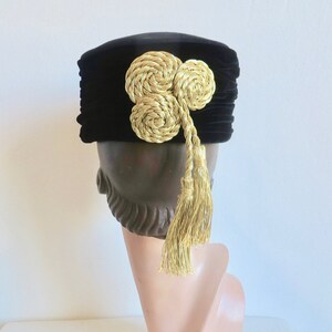 Adolfo II Tan Wool Pillbox Hat with Studded Bow Adolfo Hats for Women on Sale up to 90% Off: Poshmark main image 3