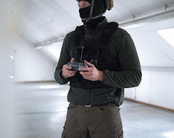 DJI Goggles 3 Helmet Mount | AIXTAC G3 Tactical NVG Adapter
