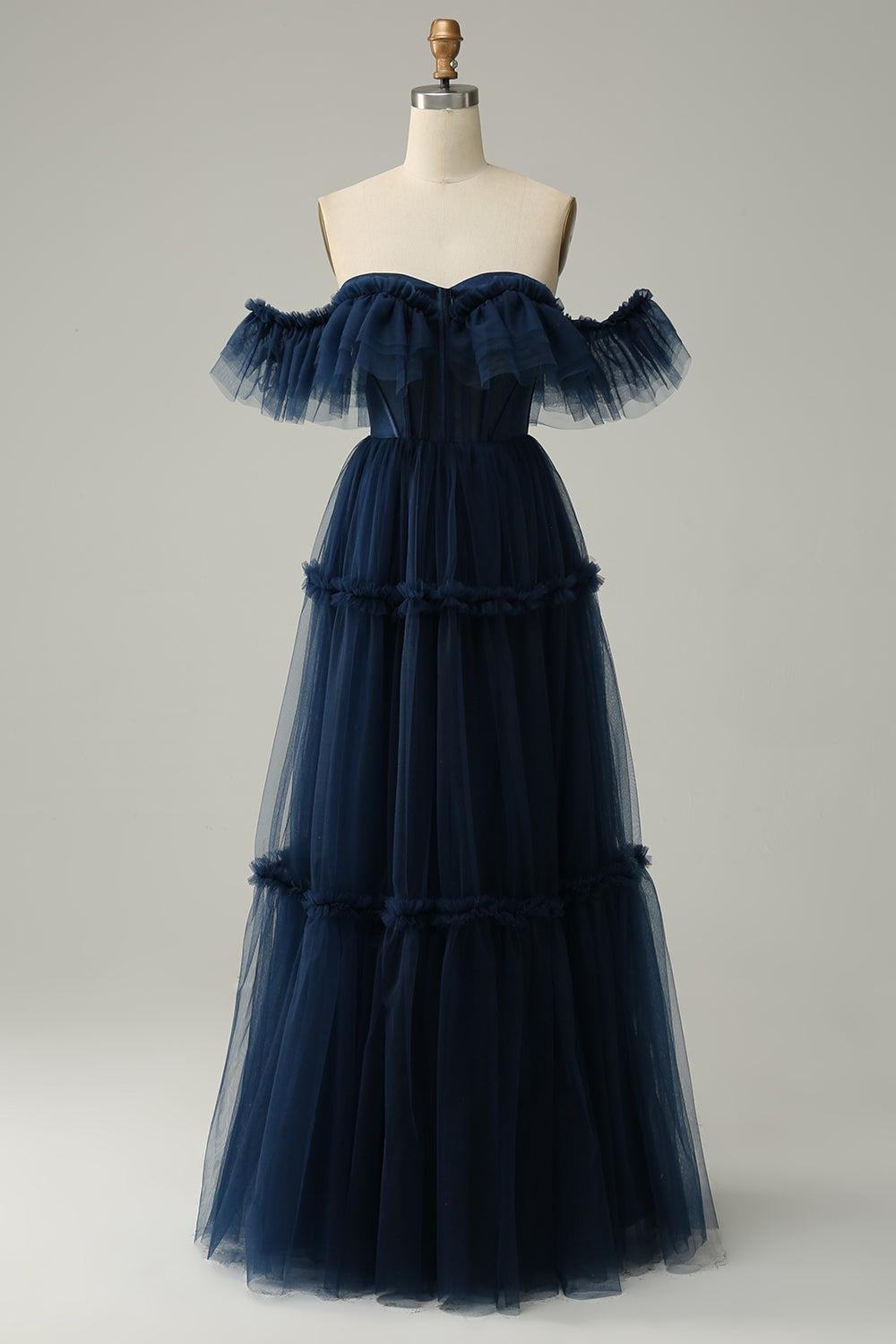Navy Blue Evening Dress Size 16 - Etsy