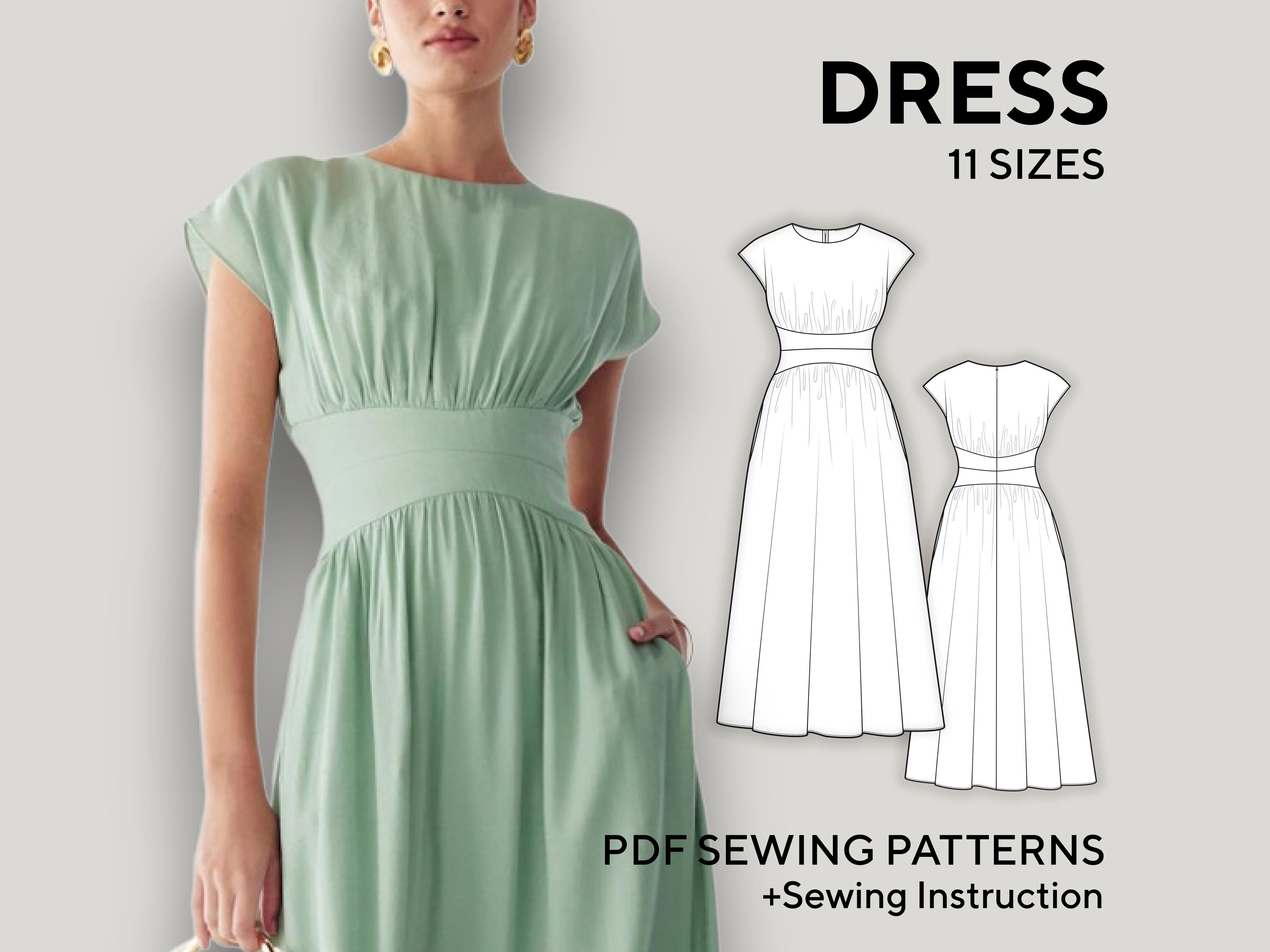 No Side Seam Dress - Etsy