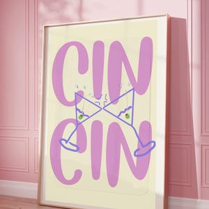 Cin Cin Print, Bar/Kitchen