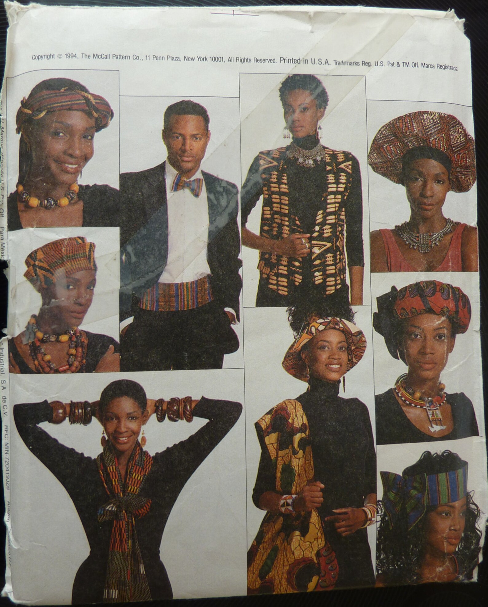 2 Sewing Patterns African Fashion Headwear and Accessories Etsy