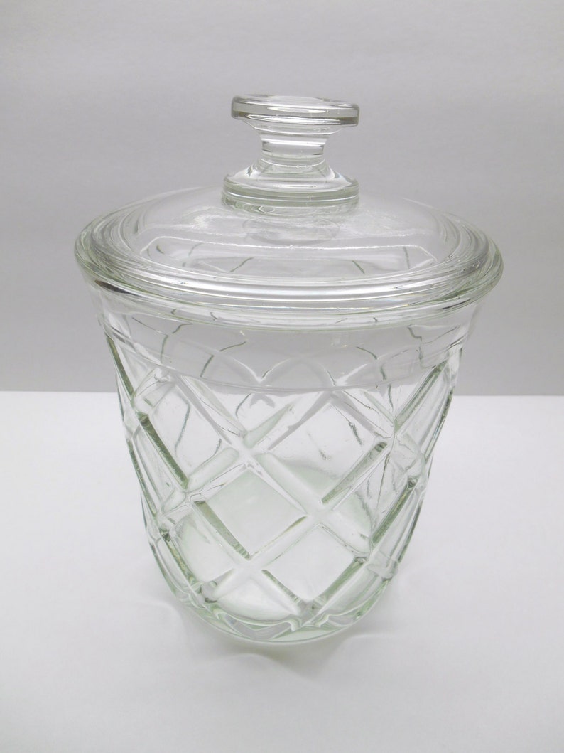 Vintage Glass Storage Jar