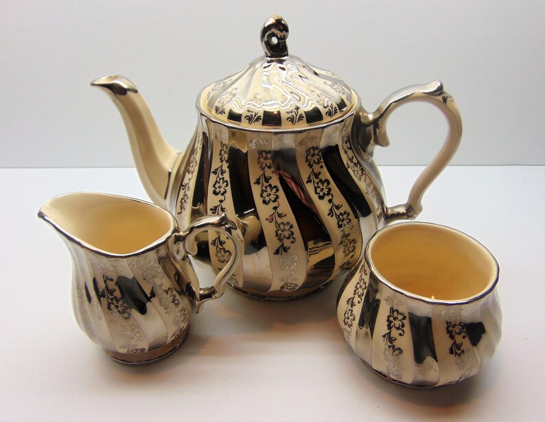 Vintage Sadler Tea Set Etsy