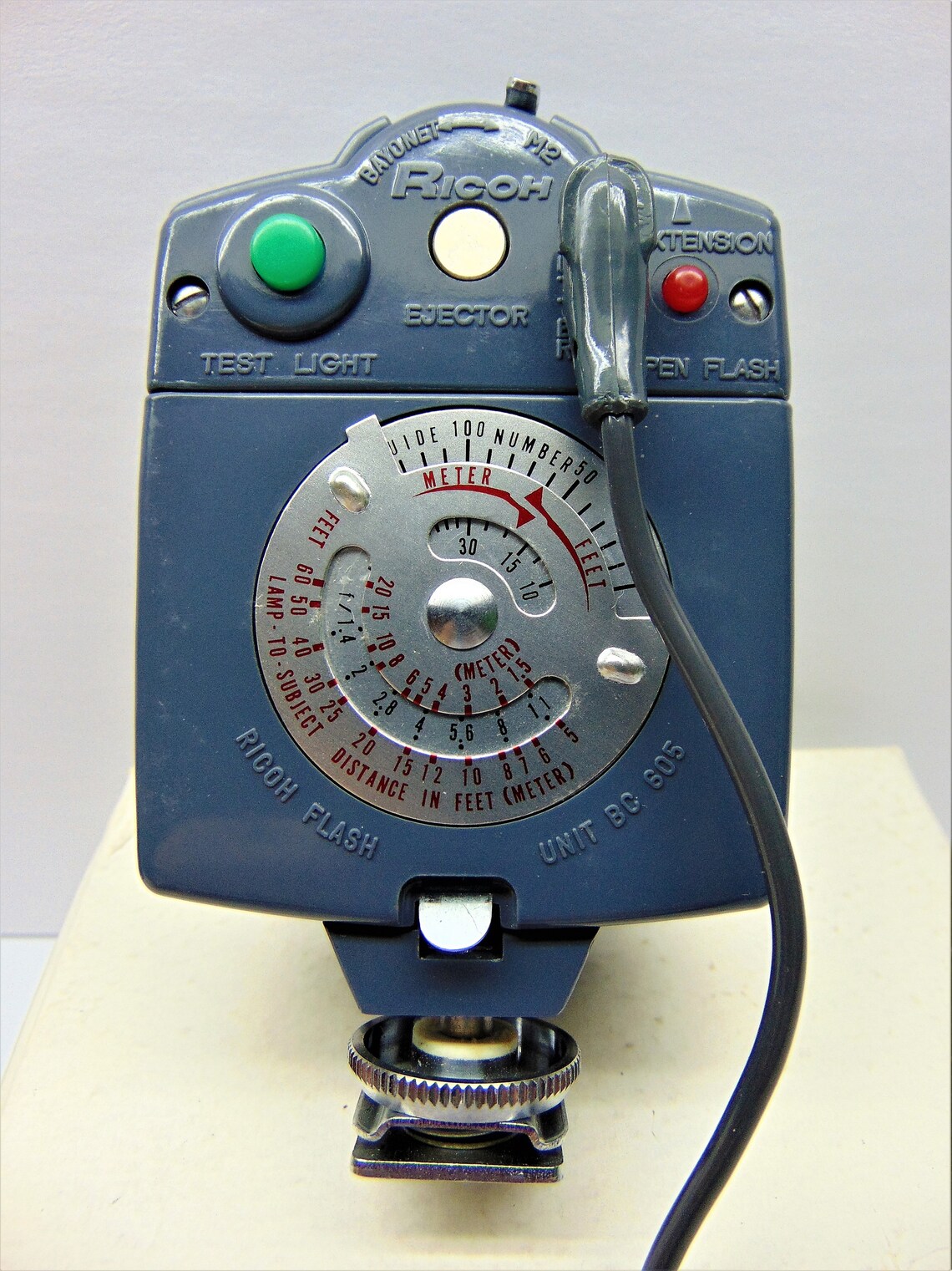 Vintage Ricoh Camera Flash Unit BC605D Etsy