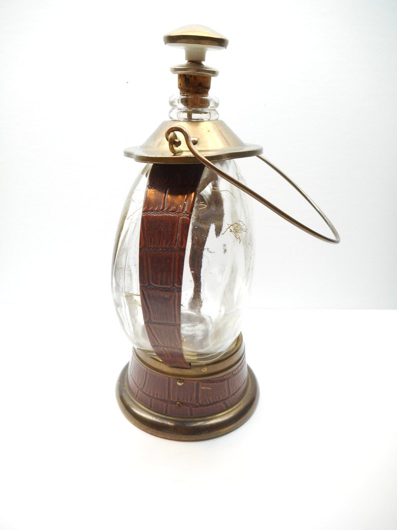 vintage musical whiskey decanter