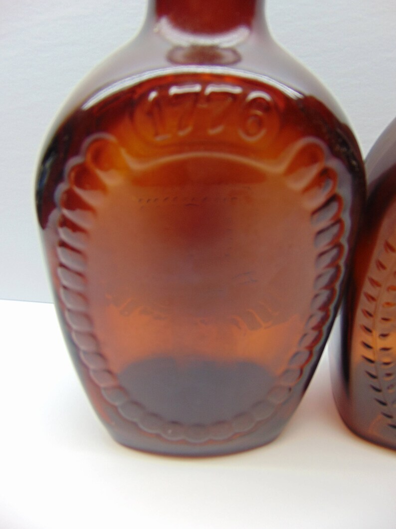 Vintage Log Cabin Syrup Bottles Etsy