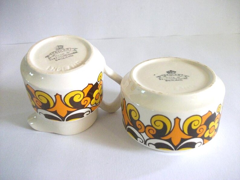 Vintage Sadler Cream and Sugar Set Etsy