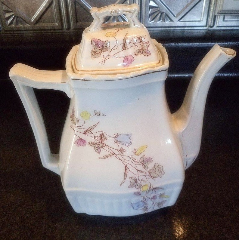 Vintage Royal Ironstone China Teapot by W & E Corn Etsy