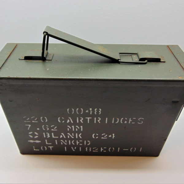 Vintage Munition Metall-Box