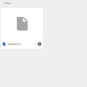 May include: A digital file manager interface displaying a folder titled 200+Cin...s Packs and a single file named desktop.ini. The top navigation bar shows the text 200+ Colour Luts with search, view, and menu icons on a light gray background.