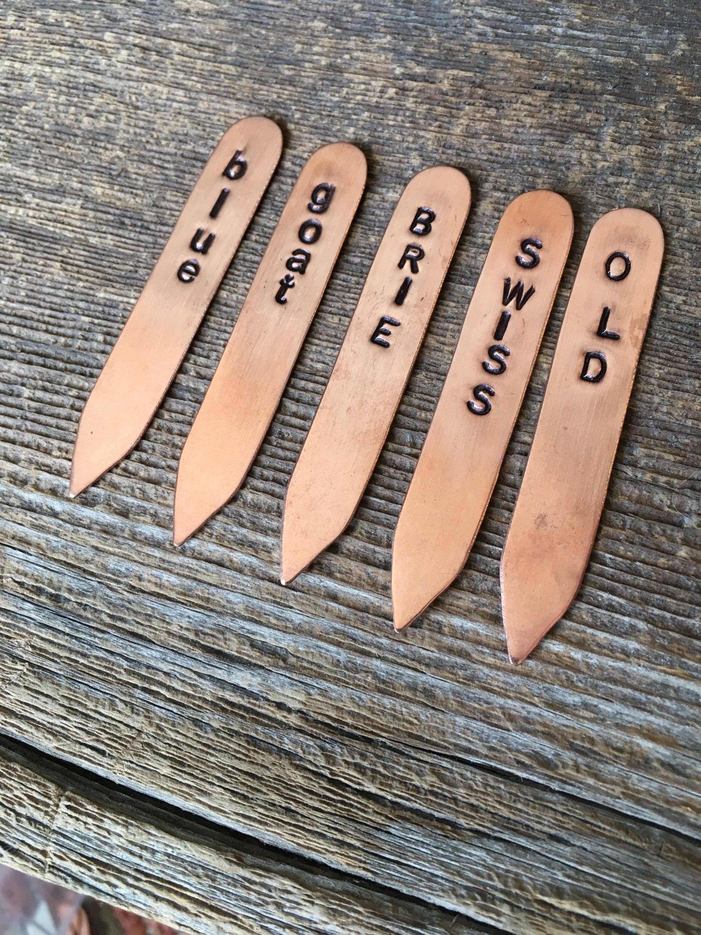 Cheese Markers custom cheese markers metal cheese markers Etsy