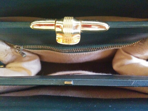 16. Cross needlepoint mid-century modern handbag - image 4