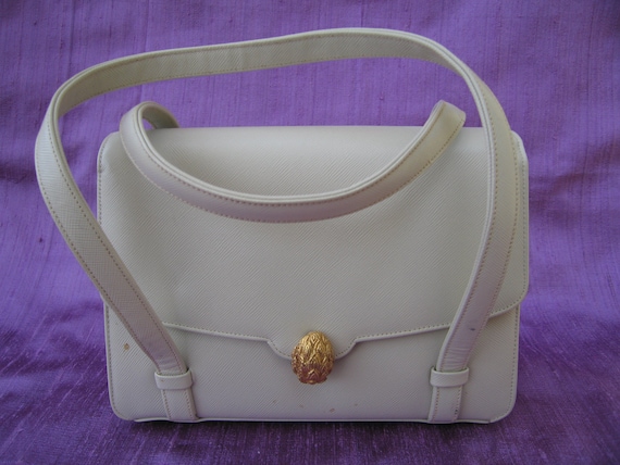 02. Coblentz ivory leather mid-century modern han