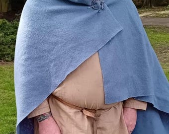 Capa cuadrada vikinga sajona histórica del siglo X