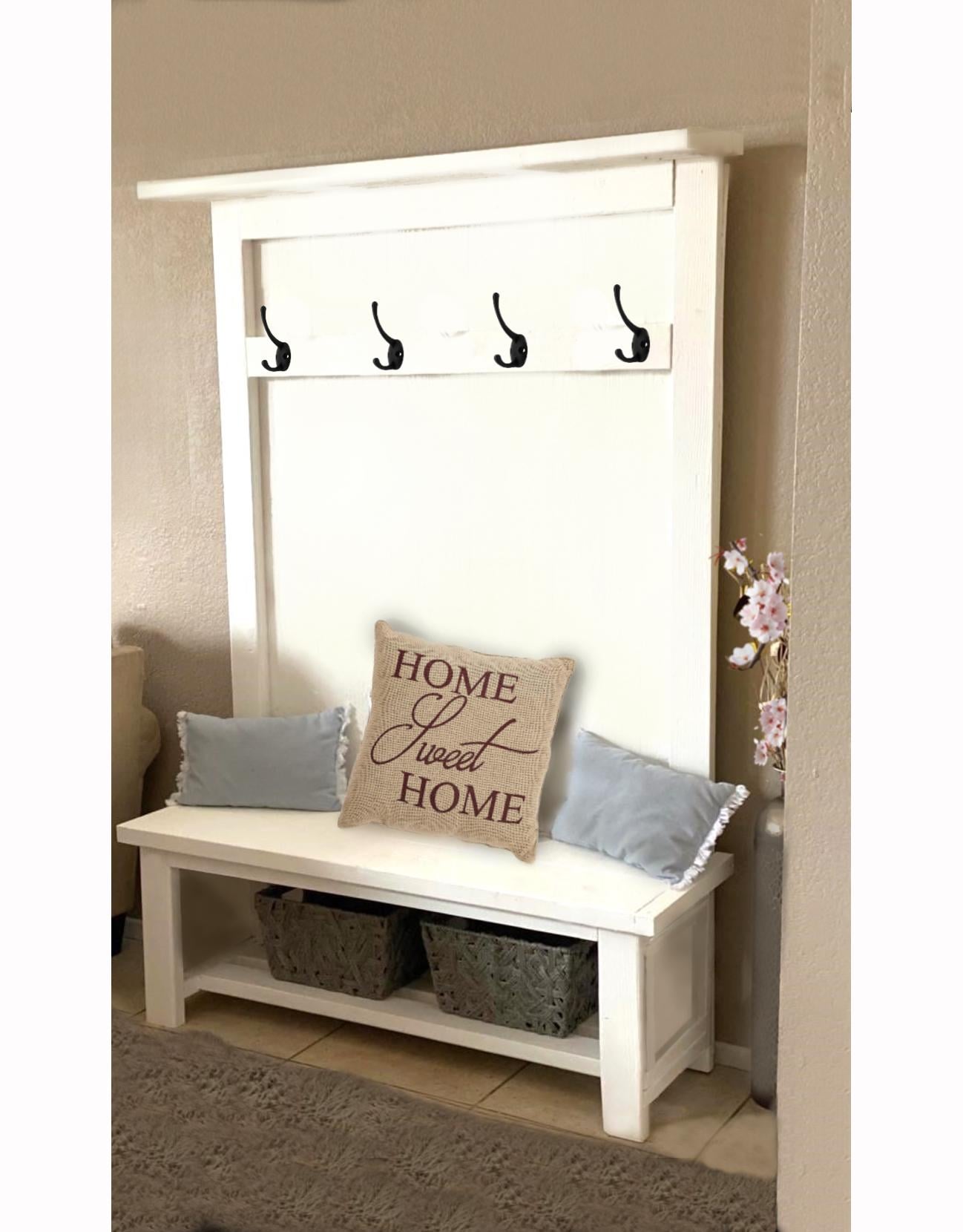 Hall Tree With Storage Bench