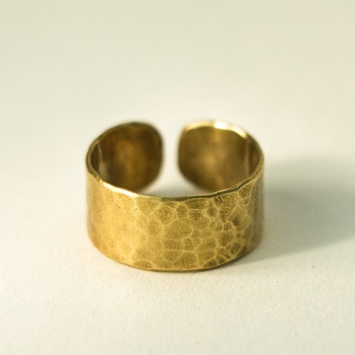 Brass Ring Simple Etsy