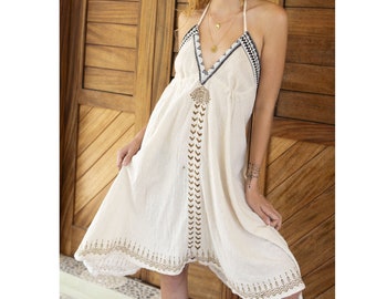 Summer Dress raw Cotton