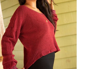 loose sweater cotton