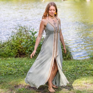 long Boho Dress Viscose