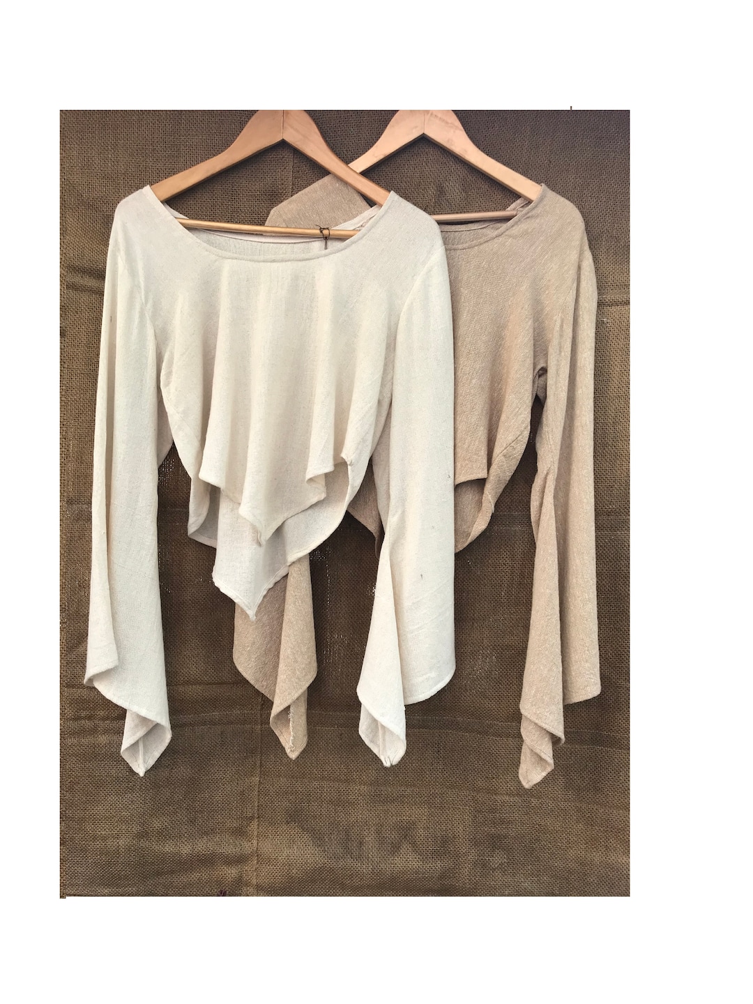 Haut bohème, haut à manches longues, haut féerique