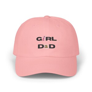 Girl Dad Cap, Classic Dad Hat for Father&#39;s Day