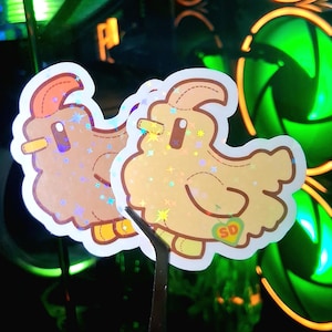 Stardew Valley Chicken Stickers