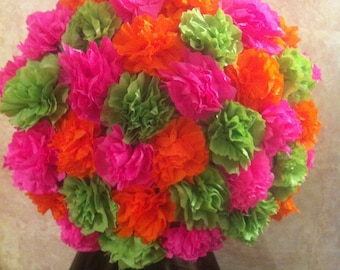 Tropical Flower Ball Pinata - Luau parties - Fiestas and more - Medium Size