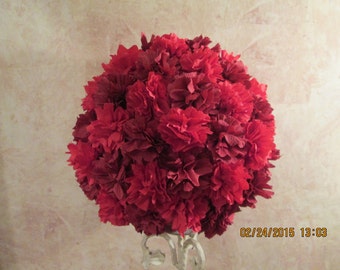 Rose Ball Pinata - Wedding Pinata - Guest Book - Tea Party Pinata - Flower Ball Pinata - Large Size