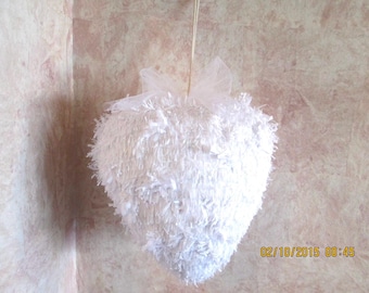 15” Heart Wedding Pinata - Wedding Anniversary Pinata - Bridal Shower Pinata - Wedding decorations - Authentic Handmade- Made To Order