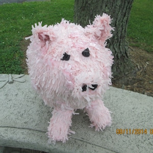 Small Piggy Pinata - Pink Piggy Pinata - Pig Pinata - Pig Party Pinata - Farm Animal Pinata