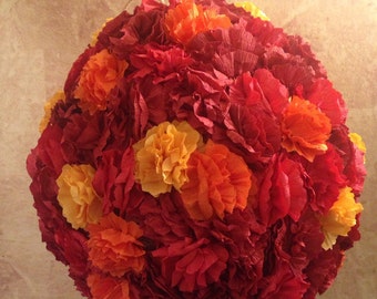Large flower ball pinata - Guestbook - birthdays, showers, weddings