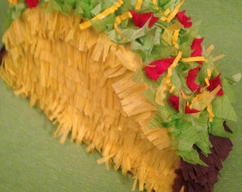 Mini Taco Pinata - Mini Taco - Gift Container - Personal Pinata