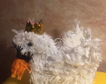Mini Swan Piñata - Swan Piñata- Baby Shower - Wedding - Tea Party Decoration
