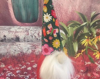 Garden Gnome 15 inch - Tabletop Fabric Gnome