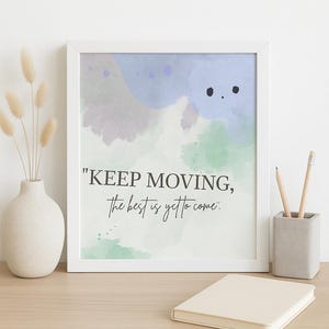 Inspirational Framed Poster: Motivational Positive Quote Art