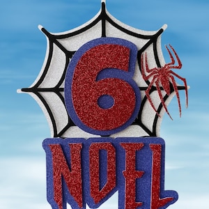 Spiderman Cake Topper